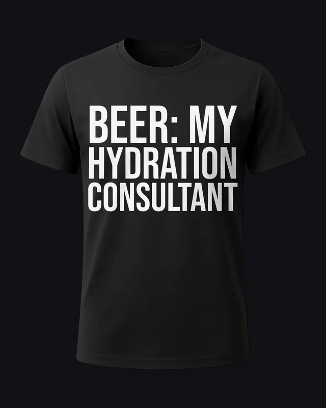 Beer: my hydration consultant - unisex tee