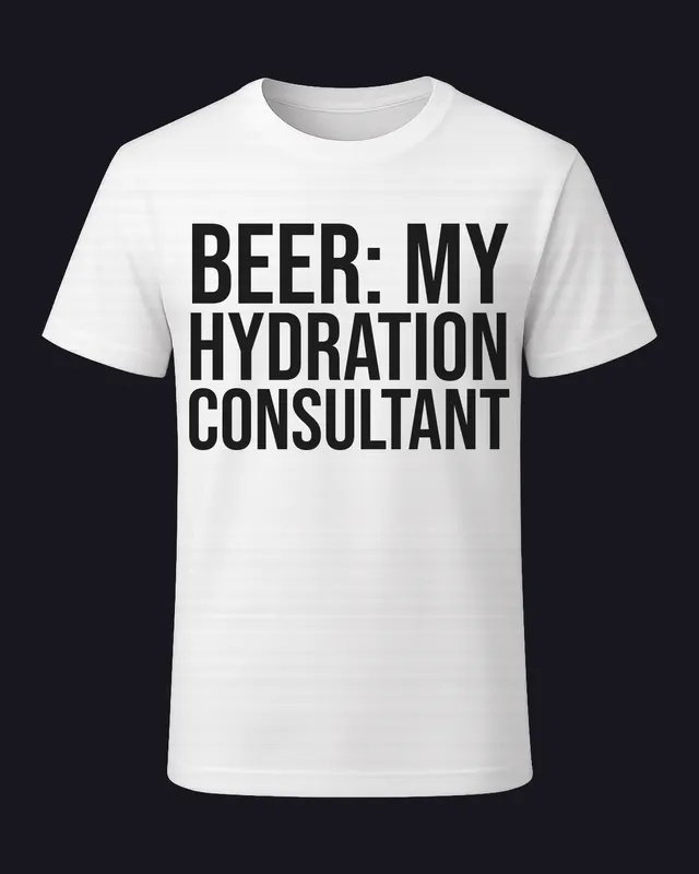 white tee