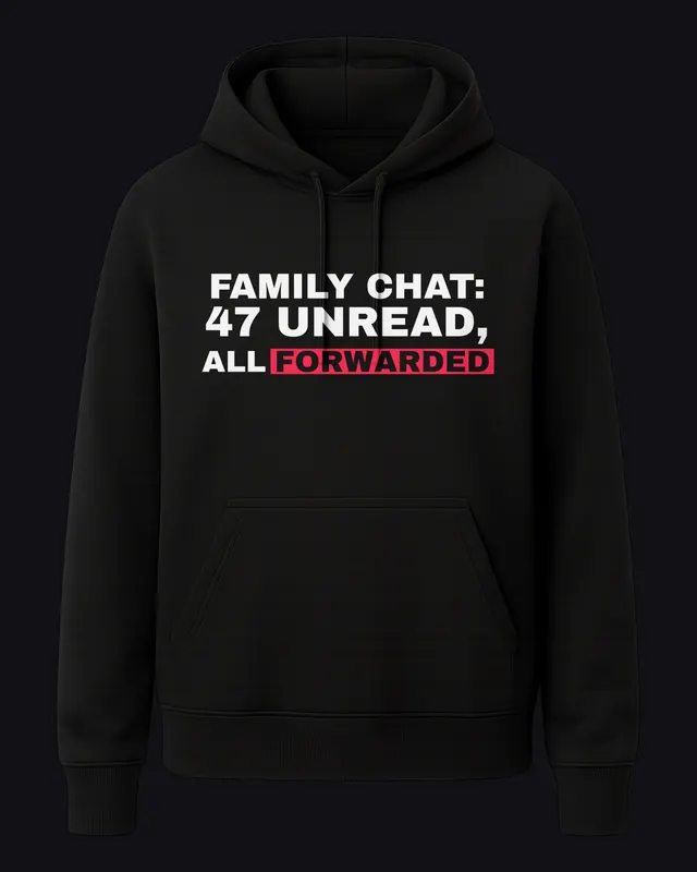 black hoodie