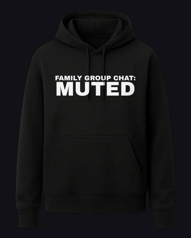 black hoodie