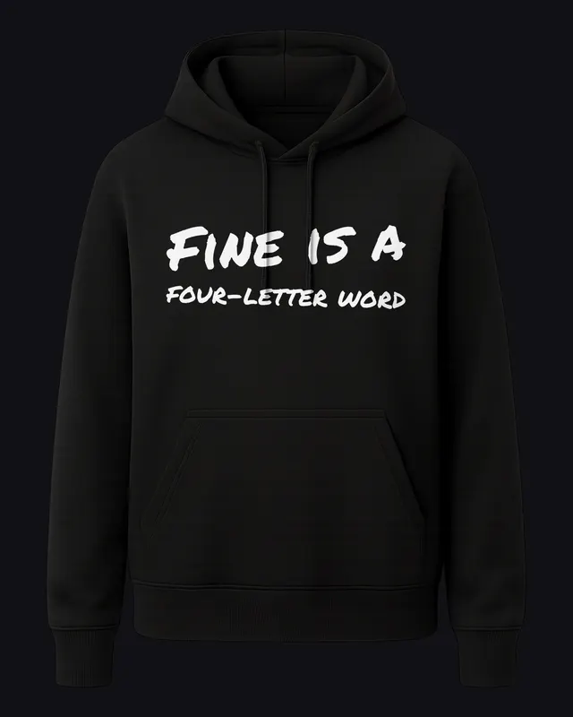 black hoodie