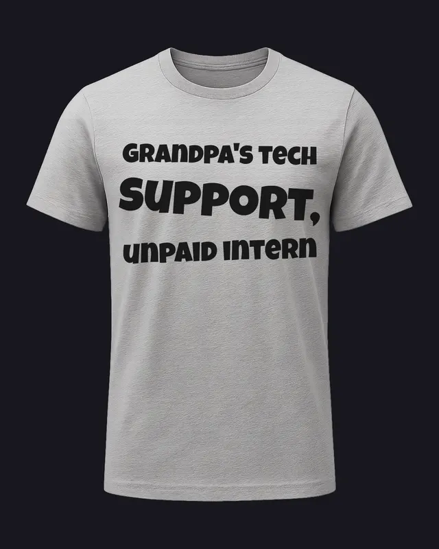 heather grey tee