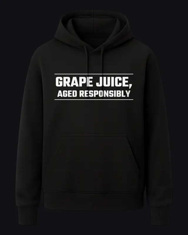 black hoodie