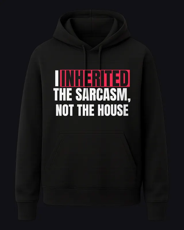 black hoodie