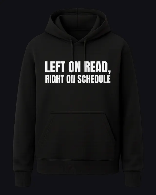 black hoodie