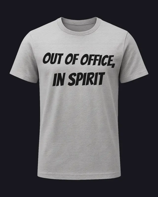 heather grey tee