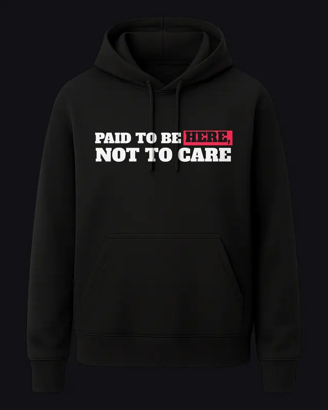 black hoodie