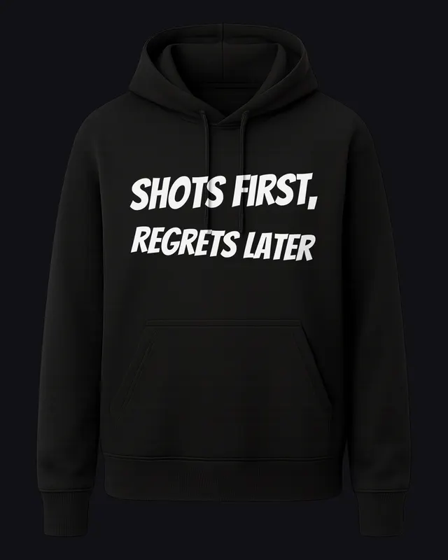 black hoodie
