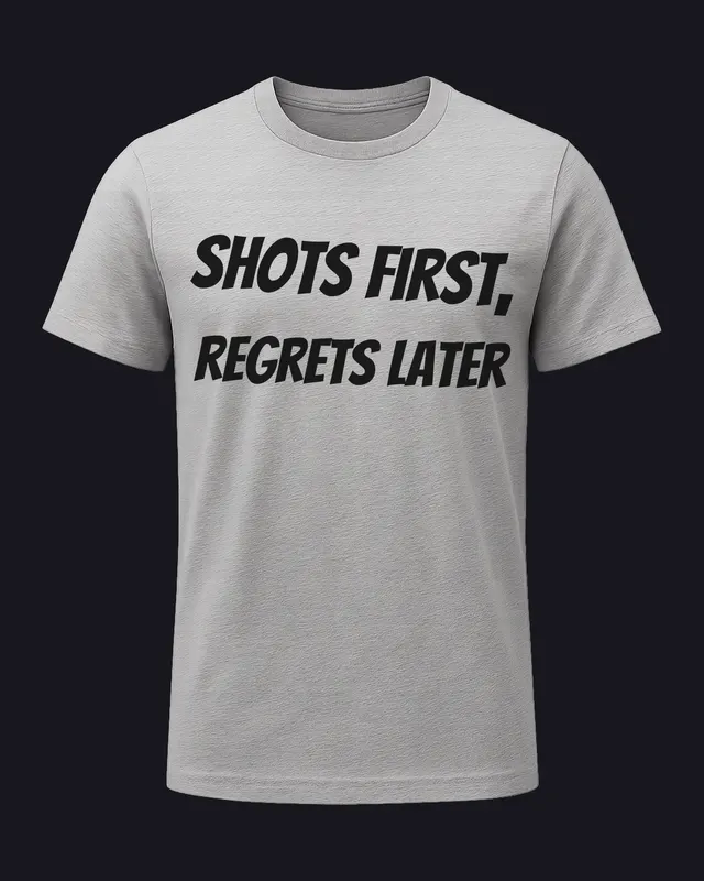 heather grey tee