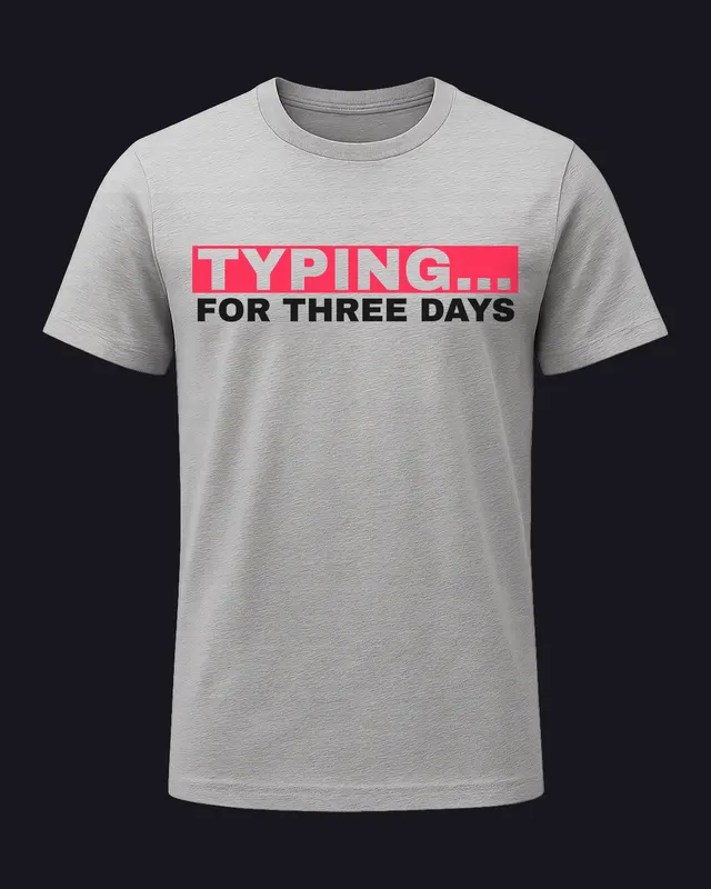 heather grey tee