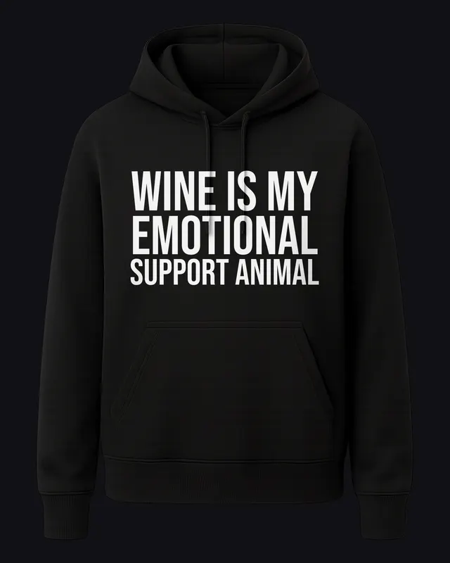 black hoodie